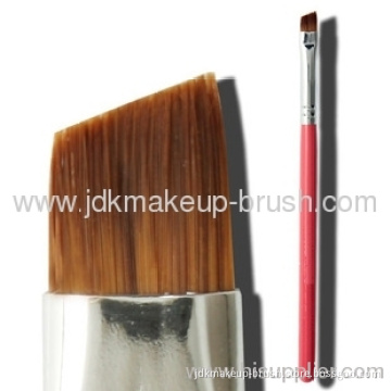 Angled Shape Synthetic Cosmetic Eyebrow Brush 
